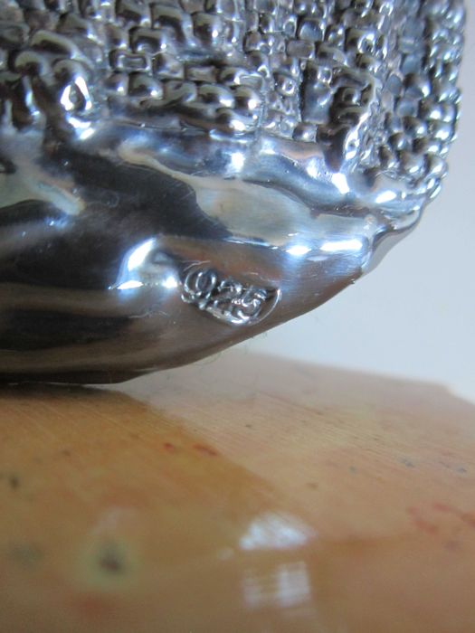 cadou rar Ierusalim Sfanta Cetate placat argint made in Israel 1970