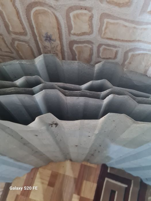 Продам профнастил 4 листа по 1м, на 1.16 один половина