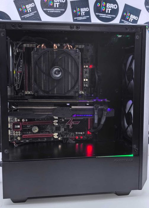 Sistem PC Gaming Intel Core i7 Xtreme Ram 16GB SSD 256 Video 8GB Win