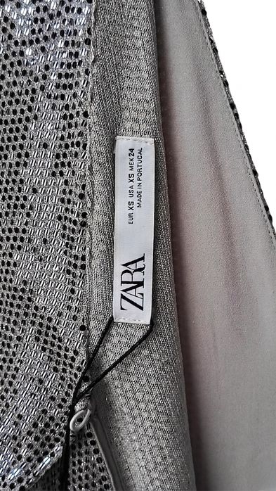 Вечерний комбинезон ZARA в пайетках из Дубая (XS)