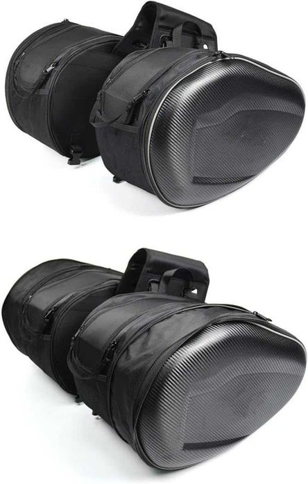 Genti laterale moto coburi extensibile portbagaj, 58L, impermeabile