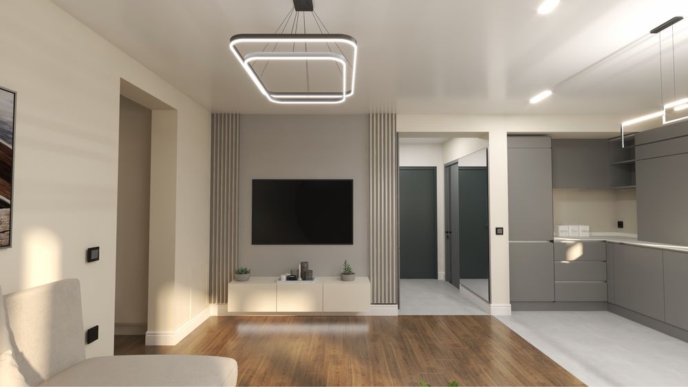 Apartament 2 camere zona Bucium bloc nou intabulat