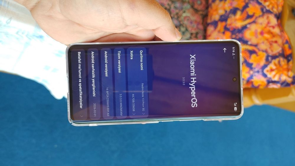 Redmi not 13 pro plus 5G