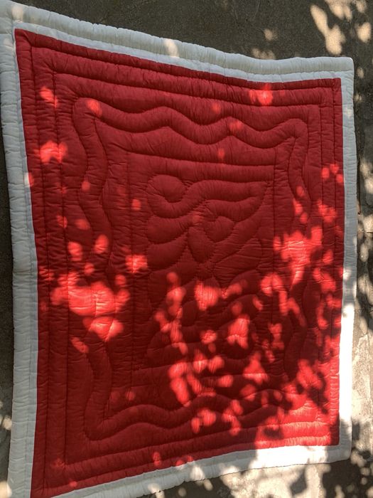 Вълнен копринен юрган