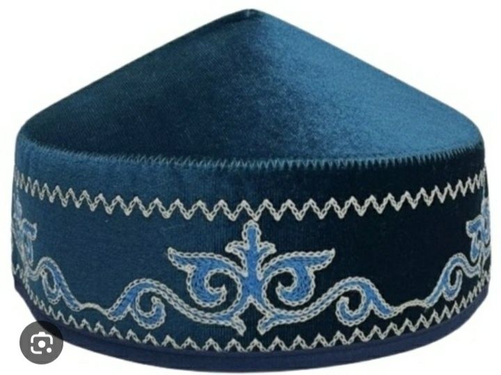 Круглая мужская тюбетейка