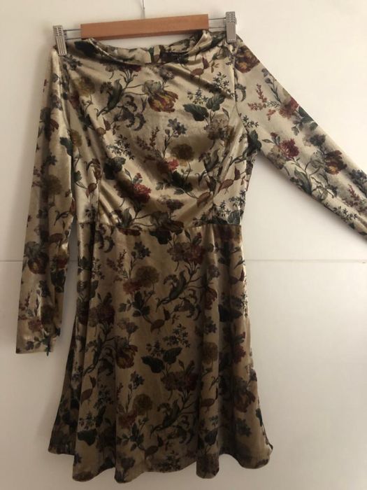 Rochie cu imprimeu floral M (Zara Basic)