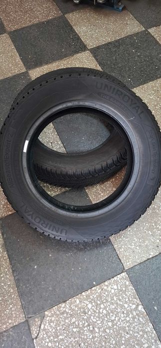 2бр. 185/60/15 Uniroyal 7mm грайфер, дот 20г. Безплатен монтаж