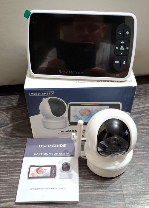 Baby monitor camera audio-video wireless