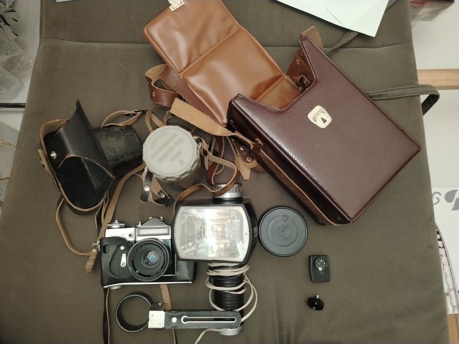 Фотоаппарат zenıt весь комплект