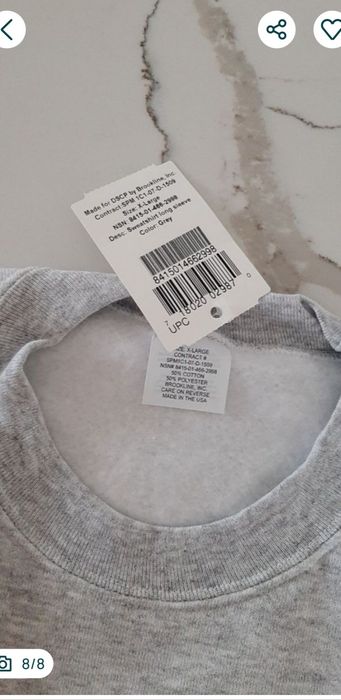 Hanorac ARMY, nou/XL, made in USA
