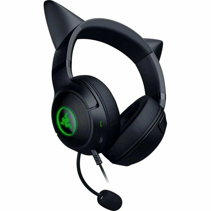 }Гарнитура Razer Kraken Kitty V2, RGB, USB, чёрный