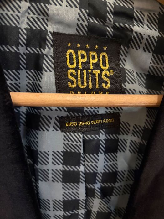 Ново зелено кадифено сако L/M - Oppo Suits Deluxe
