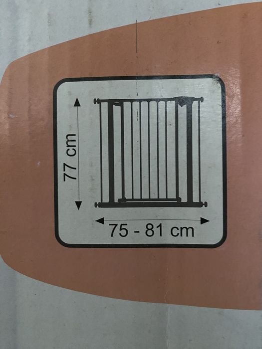 Poarta siguranta copii Stop N Sade Charcoal