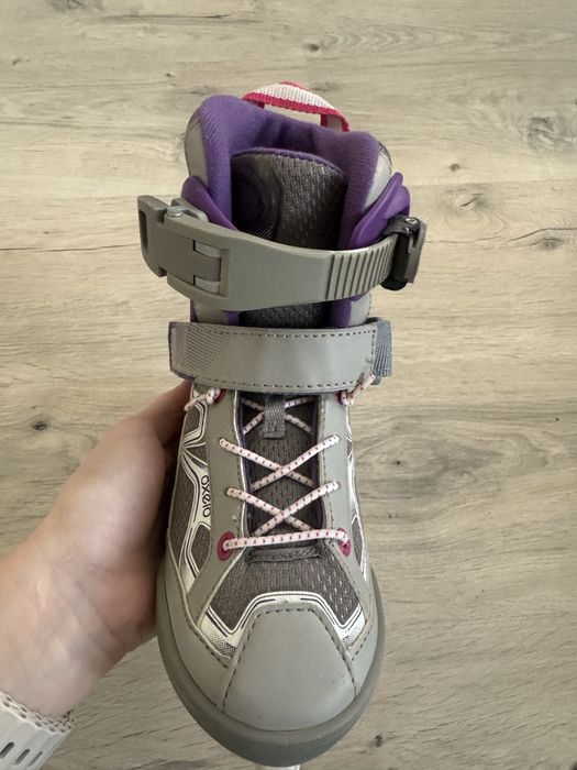 Кънки за лед, регулируеми, момиче, размер  29-32