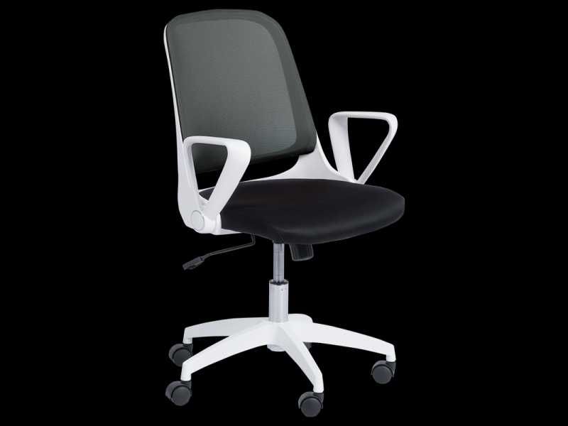 Нов! Офис стол Carmen 7033 (сив-черен)