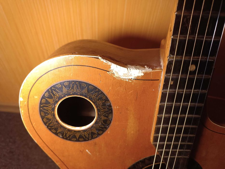 Винтидж Акустична итара Kremona•Казанлък – рядък модел, България