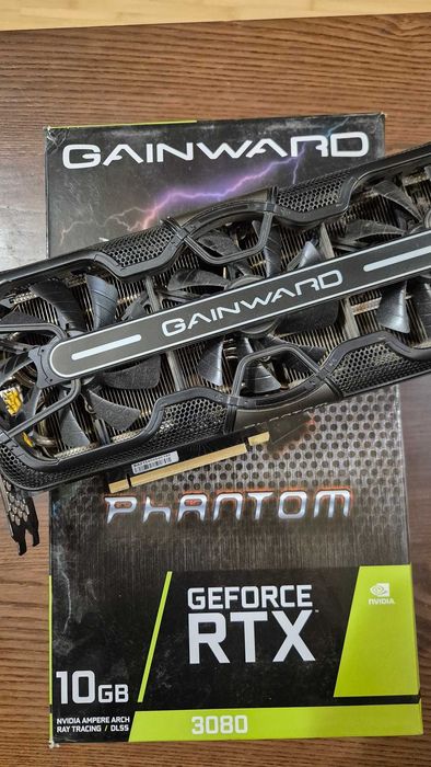 Видеокарти RTX 3080 Gigabyte, Gainward, Zotac, HP, MSI