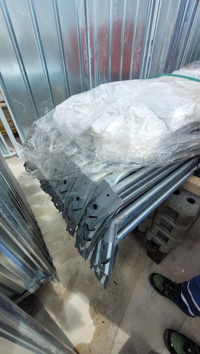 Мобилна плътна строителна ограда. НОВА!