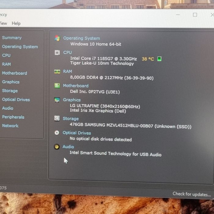 Dell Inspiron I7-1185G7 pentru piese