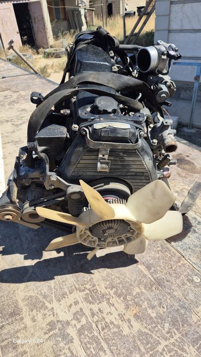 Мотор Toyota Prodo120 отмосферный дизель Мотор 3 объем