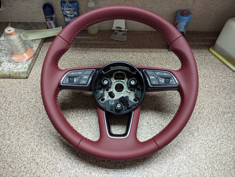 Перетяжка руля, рестоврация