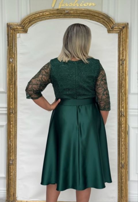 Rochie de seară verde