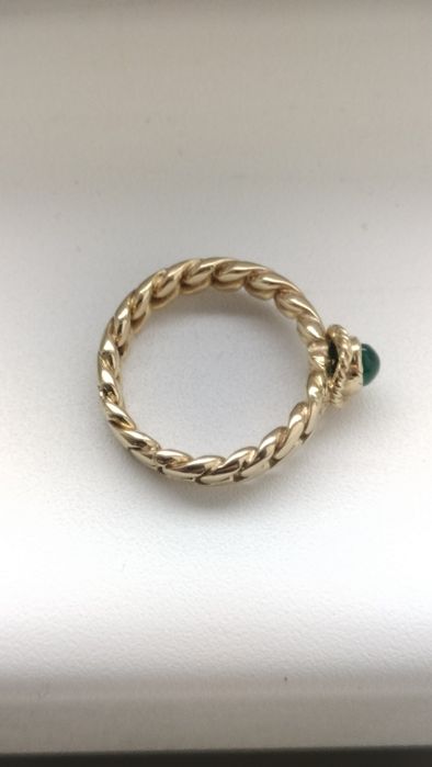 Inel aur 18k turmalină