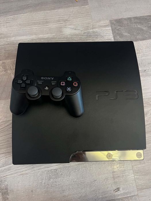 Sony PlayStation 3 Slim 160GB (PS3) + оригинален джойстик и кутия