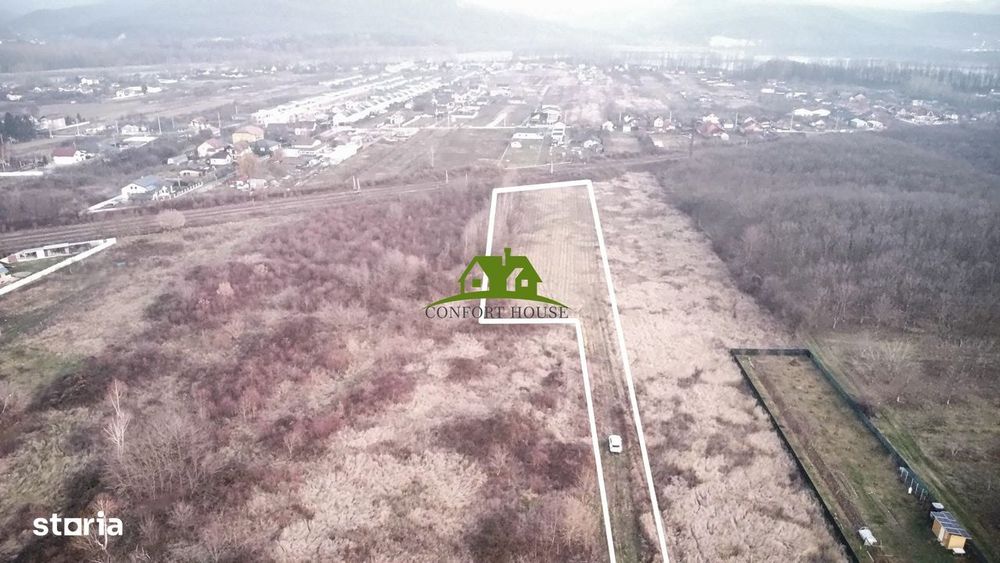 Teren Intravilan -plat-utilitati- Bujoreni la 3km de Nord RM.VL