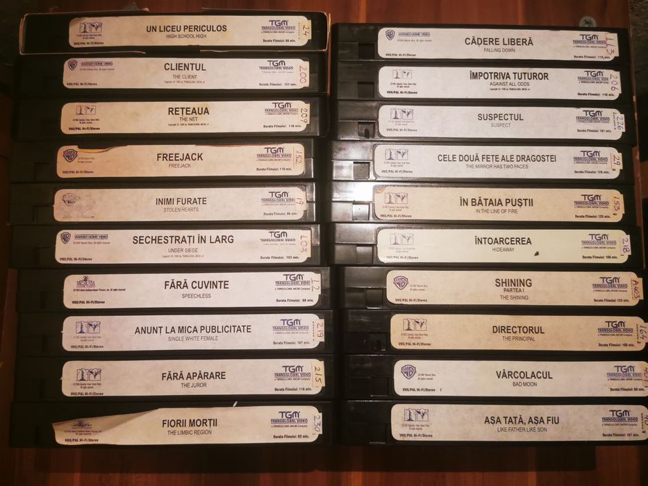 Filme VHS CaSete Top 100 Oscar