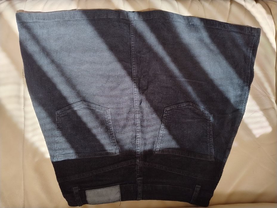 Черна пола (деним тип), размер S