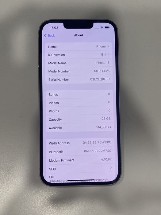iPhone 13 128GB ID-XXL879