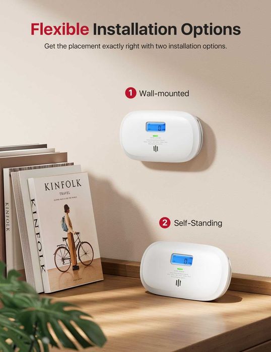 X-Sense Smart Carbon Monoxide Detector – детектор за въглероден оксид