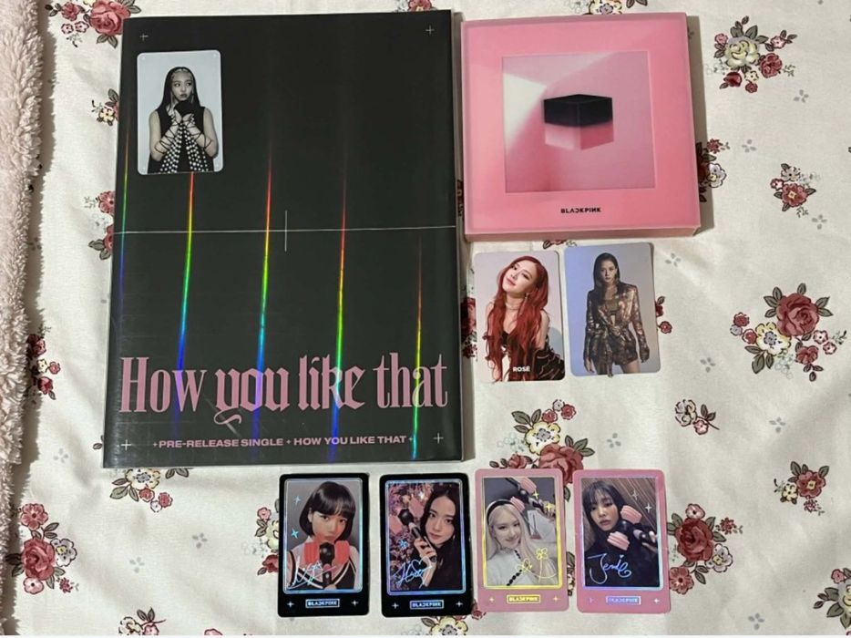 ТРИ К-ПОП албума + ФОТОКАРТИЧКИ BlackPink Kpop