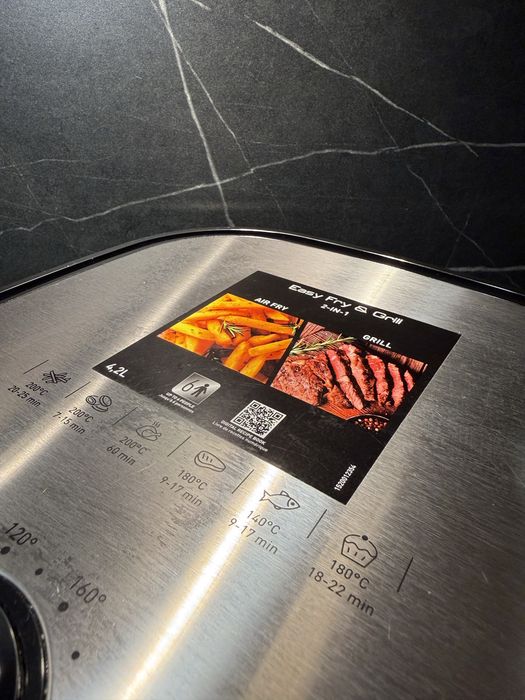 Airfryer Tefal Negru stare excelenta