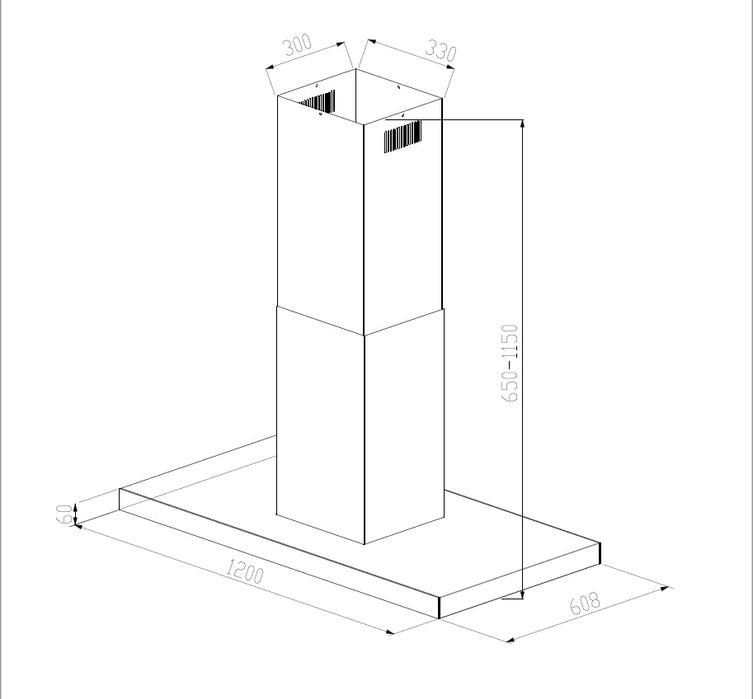Hofmann Островная вытяжка