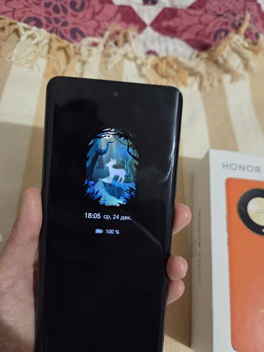 Honor x9b зеленый