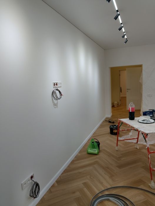 Покраска стен,потолков,фасад