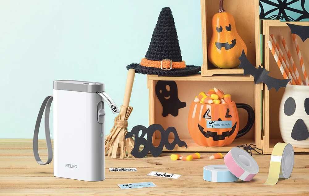 Nelko Bluetooth принтер за етикети два вида