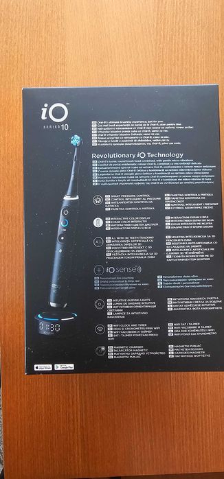 Ел. Четка за зъби Oral-B iO 10 Cosmic Black - Неразопакована