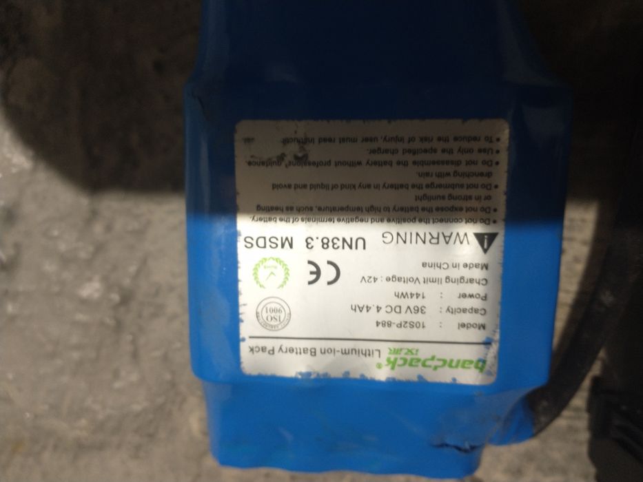 Acumulatori 36v 4.4amp  Hoverboard/Trotinet/e-bike