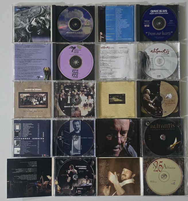 Cd Folk,Pop rock, Ro,Andrieș, Alifantis,Narcisa ,Paula