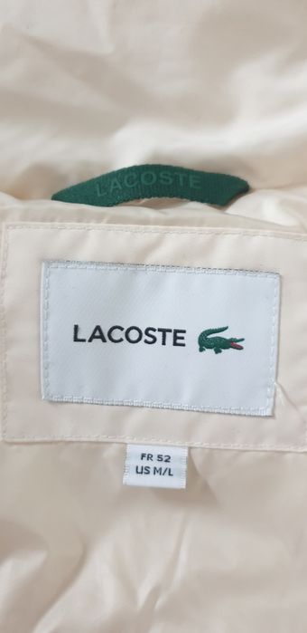 Lacoste  Down Mens   - 52  M / L Oversize  ОРИГИНАЛ! Зимно пухено Яке