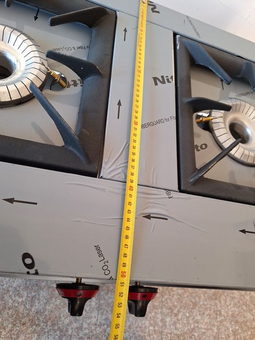 Котлон газов професионален с крака и долен плот защита- СЕ