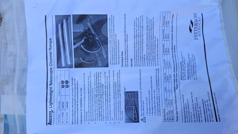 Алуминиеви рампи за инвалидни колички,товари, мотоциклети, АТВта