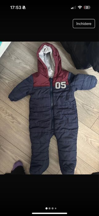 Lot hainute unisex de bebelusi 3-6 luni