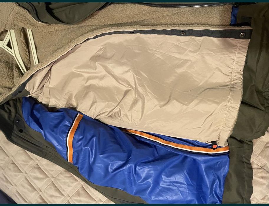 Парка мужская цвета хакки