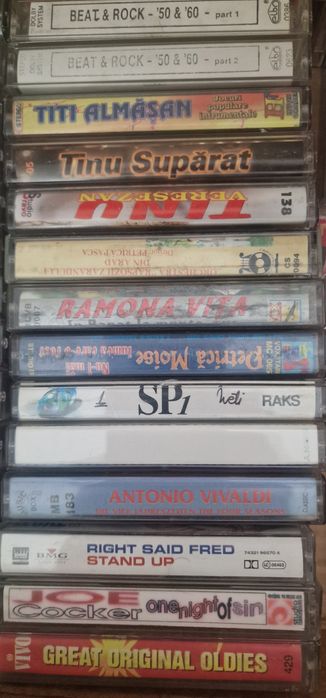 Lot Casete Audio.46 buc