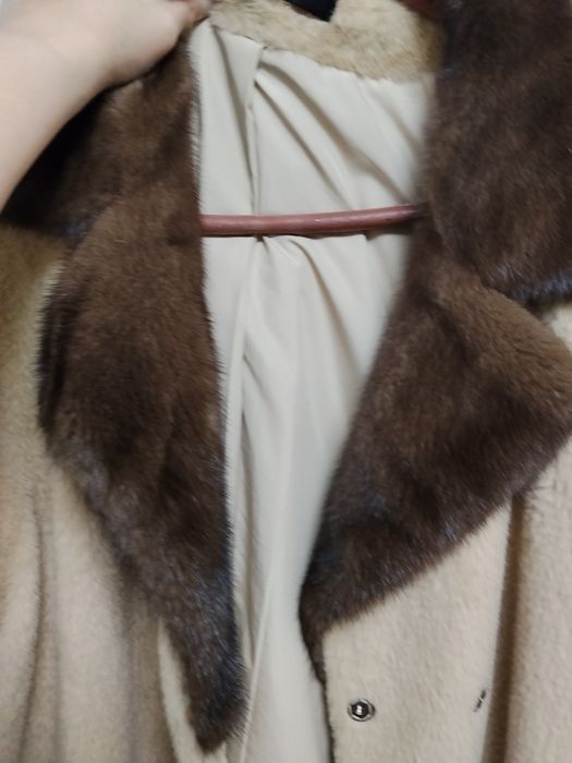 Пальто из альпаки