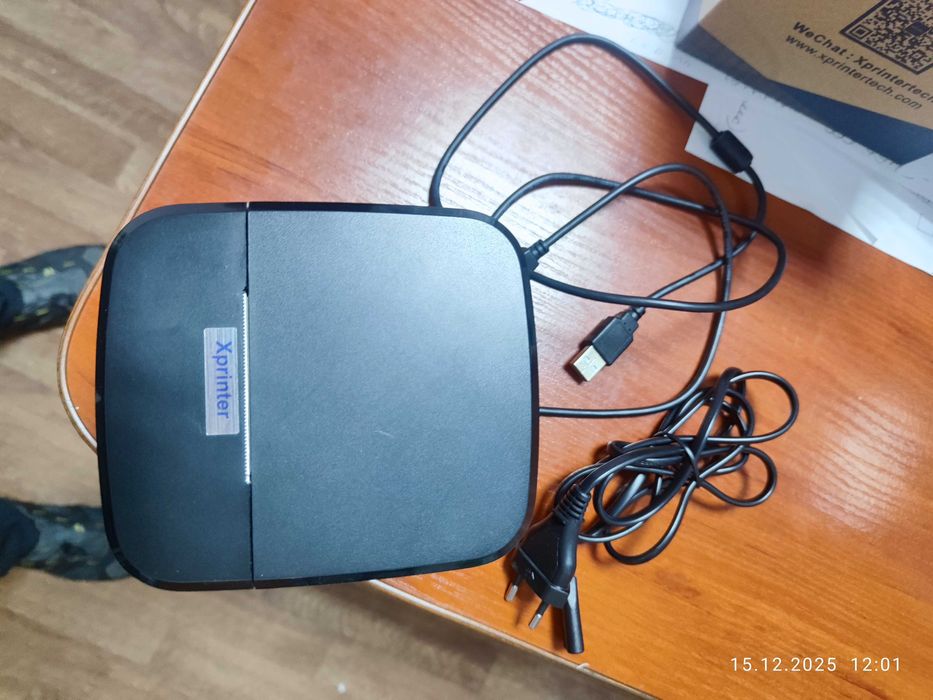 Продам сканер штрих кодов и мини принтер